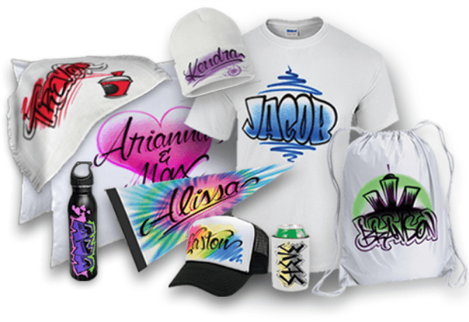 Airbrush Artist Entertainment and Customized Party Favors