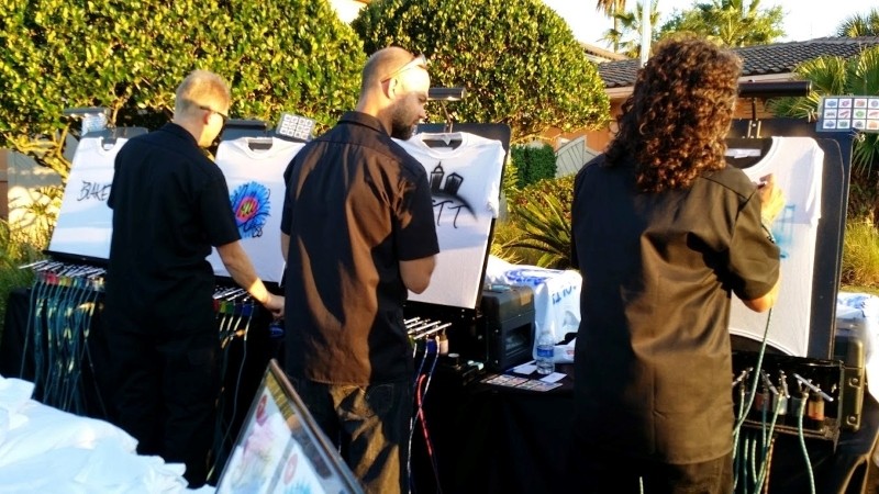 Events Airbrush Artist Entertainment and Brand Activation