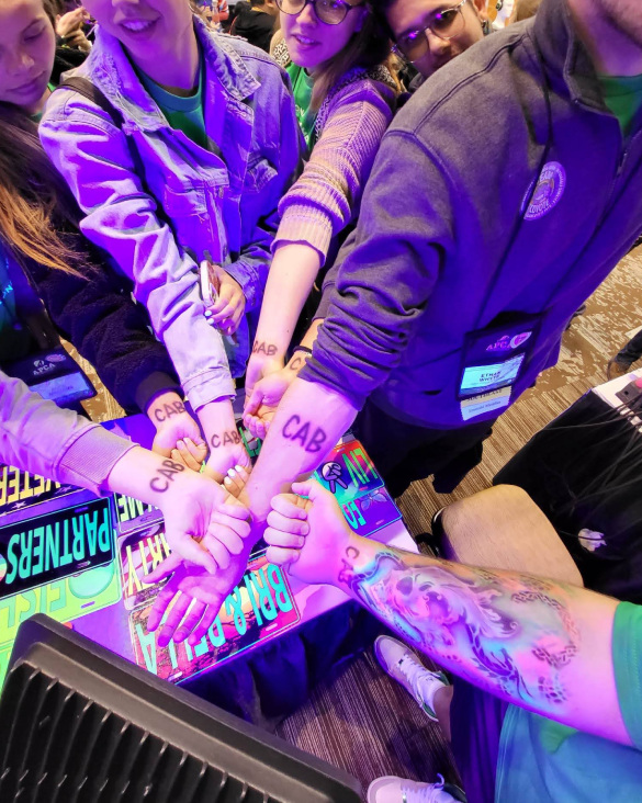 We have glow in the dark airbrush tattoos.