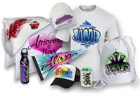 Custom Airbrush Party Favors